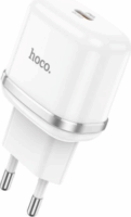 HOCO N24 USB-C Hálózati Töltő Adapter 20W - Fehér