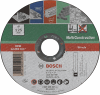 Bosch 2609256307 Multi Construction Vágótárcsa - 125mm