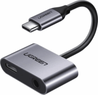 Ugreen CM193 USB Type-C apa - USB Type-C / Jack 3.5mm anya Adapter