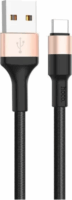 Hoco X26 Xpress USB-A apa - USB-C apa Töltő kábel - Fekete (1m)