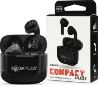 Boompods Compact Buds TWS Headset - Fekete