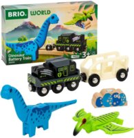 BRIO World Akkumulátoros Dinoszauruszos vonat készlet - Színes