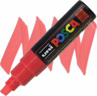 Uni Posca PC-8K Jelölő marker - Neon piros