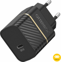 OtterBox 78-80483 USB-C Hálózati töltő - Fekete (5V / 3A) (EU)