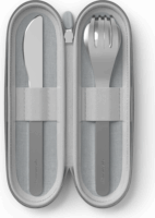 Monbento SlimBox Rozsdamentes acél evőeszköz készlet tokban (3 db)