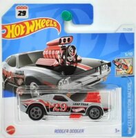 Mattel Hot Wheels Rodger Dodger kisautó - Fehér/piros