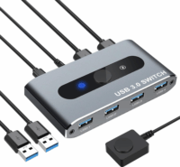 Techly IUSB-SW3024 USB 3.0 Switch (4port)
