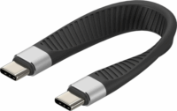 Techly ICOC-USBC-FL-U4 USB-C apa - USB-C apa Toldó