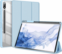 Dux Ducis Toby Samsung Galaxy Tab S9 Plus WIFI Trifold Tok - Világoskék
