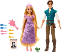 Mattel Disney hercegnők Aranyhaj és Flynn baba
