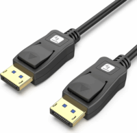 Techly ICOC-DSP-A21-010 Displayport 2.1 - Displayport 2.1 Kábel 1m - Fekete