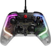 GameSir T4 Kaleid Vezetékes Controller - Átlátszó/Fekete