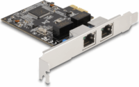 Delock 88615 PCI Express 2x RJ45 Hálózati kártya