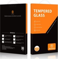 Amorus Apple iPhone 15 Edzett üveg kijelzővédő (2db) - Fekete