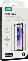 ESR Screen Shield Samsung Galaxy S23 Ultra Edzett üveg kijelzővédő + segédkeret