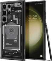 Spigen Ultra Hybrid Zero One Samsung Galaxy S23 Ultra Tok - Fekete/Mintás