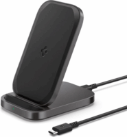 Spigen PF2102 ArcField Wireless asztali töltőállvány - Fekete (15W)