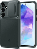 Spigen Optik Armor Samsung Galaxy A55 5G Tok - Sötétzöld