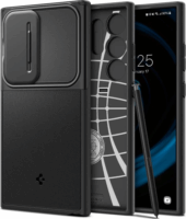 Spigen Optik Armor Samsung Galaxy S24 Ultra Tok - Fekete