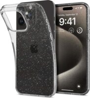 Spigen Liquid Crystal Glitter Apple iPhone 15 Pro Max Tok - Átlátszó