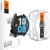 Spigen EZ Fit Samsung Galaxy Watch 6 eSIM Kijelzővédő üveg - 40 mm (2db)