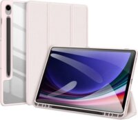 Dux Ducis Toby Samsung Galaxy Tab S9 FE WIFI Trifold Tok - Rózsaszín