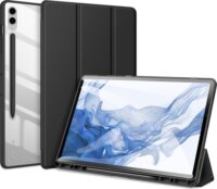 Dux Ducis Toby Samsung Galaxy Tab S9 FE Plus LTE Trifold Tok - Fekete