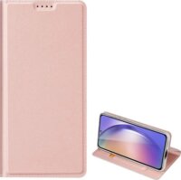 Dux Ducis Skin Pro Samsung Galaxy A55 5G Flip Tok - Rozéarany