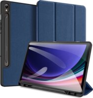 Dux Ducis Domo Samsung Galaxy Tab S9 FE LTE Trifold Tok - Sötétkék