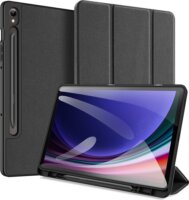 Dux Ducis Domo Samsung Galaxy Tab S9 FE Wifi Trifold Tok - Fekete