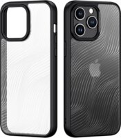 Dux Ducis Aimo Apple iPhone 15 Pro Magsafe Tok - Átlátszó/Matt Fekete