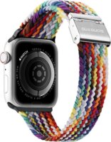 Dux Ducis Apple Watch Ultra/Ultra 2 Szövet Okosóra szíj 49 mm - Szivárvány