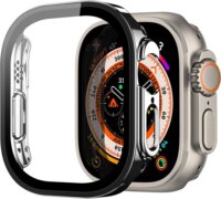 Dux Ducis Hamo Apple Watch Ultra/Ultra 2 Tok + kijelzővédő - Fekete (49mm)