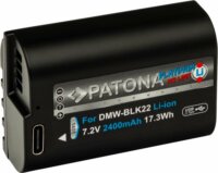 Patona PT1401 (DMW-BLK22) akkumulátor Panasonic fényképezőgépekhez 2400mAh