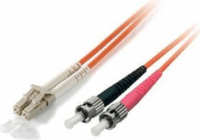 Equip 254237 száloptikai patch kábel LC/ST Duplex 15m - Narancssárga