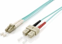 Equip 255315 száloptikai patch kábel LC/SC Duplex 5m - Türkiz