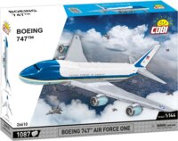Cobi: 26610 Boeing 747 Air Force One Repülőgép 1087 darabos építőjáték 1:144