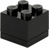 LEGO Mini Box 4 Éthordó - Fekete