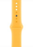 Apple Watch S4/S5/S6/S7/S8/S9/S10/SE/Ultra Gyári Pánt 42/44/45/49mm - Napsárga S/M