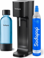 Sodapop Szódakészítő Joy ECO Fekete Alapkészülék, 1 db PET palackkal, 1 db CO2 hengerrel (10027054)