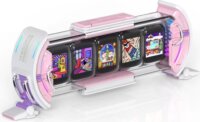 Divoom Times Gate Cyberpunk Digitális LCD kijelző - Rózsaszín