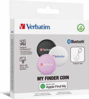 Verbatim 32135 My Finder Coin Bluetooth Nyomkövető (3 darabos)