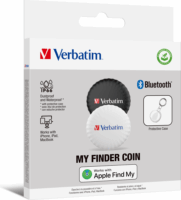 Verbatim 32134 My Finder Coin Bluetooth Nyomkövető (2 darabos)