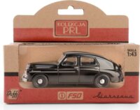 Daffi: PRL WARSZAWA M20 autó fém és műanyag modell - Fekete