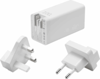 Asus GaN USB-A / 2x USB-C Hálózati gyorstöltő Adapter 100W - Fehér