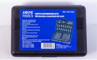 IRIS TOOLS BS-100-009 100 darabos csavarhúzó bit szett