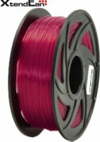 XtendLAN Filament PET-G 1.75mm 1 kg - Átlátszó piros