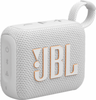 JBL Go 4 Hordozható Bluetooth hangszóró - Fehér