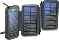 Boompods Neutron Fold Solar Power Bank 16000mAh - Fekete