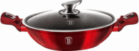 Berlinger Haus BH/7110 Metallic Line Burgundy Edition 30cm Wok